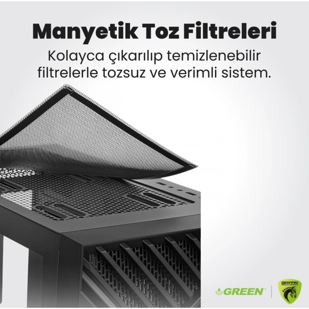 GRIFFIN G3 PLUS | RTX 5060 Gaming PC | Intel Core i5-14400F | 16GB Ram | 512GB SSD | Oyuncu OEM Paket