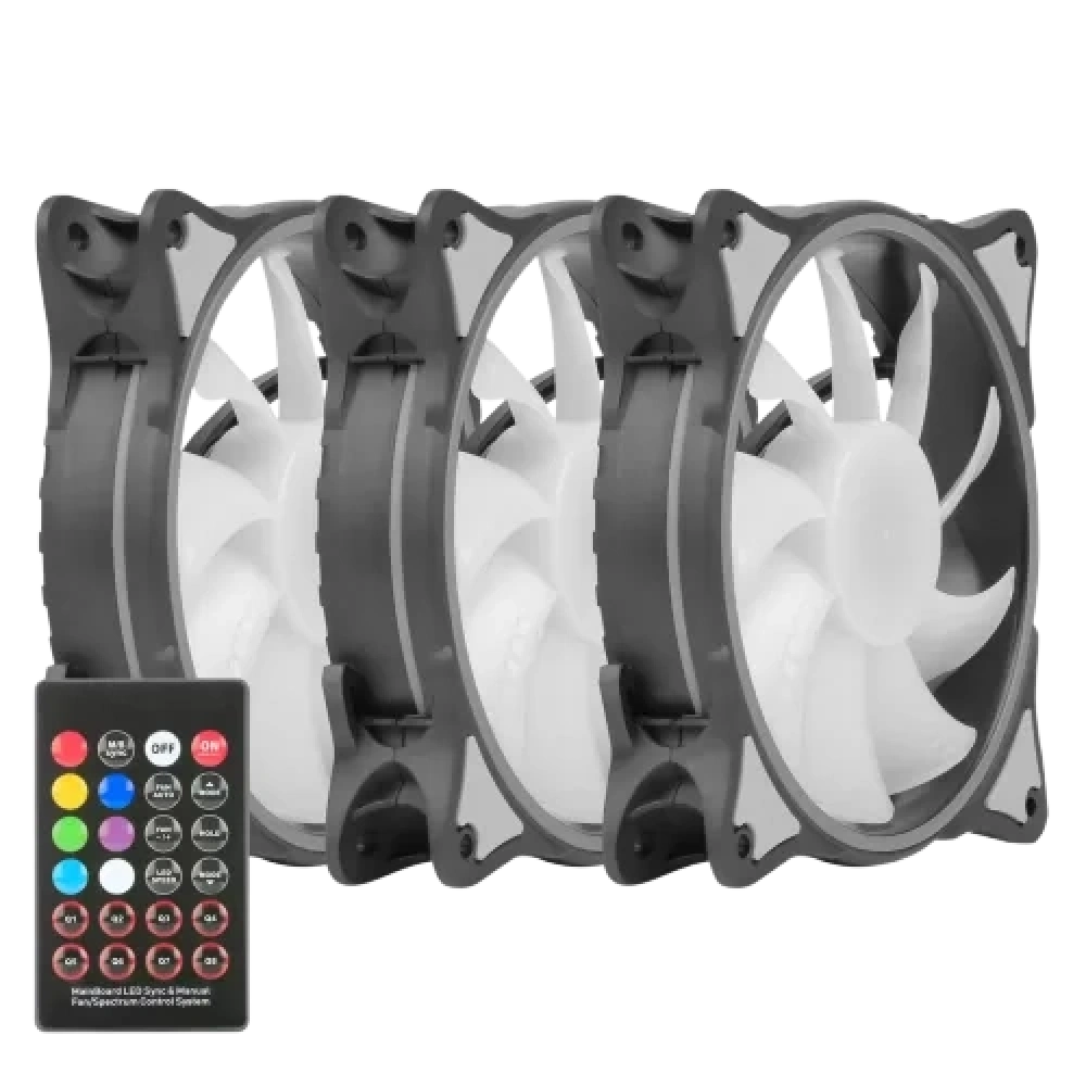 HURACAN FAN GFK120M-ARGB (Üçlü Fan Kit)