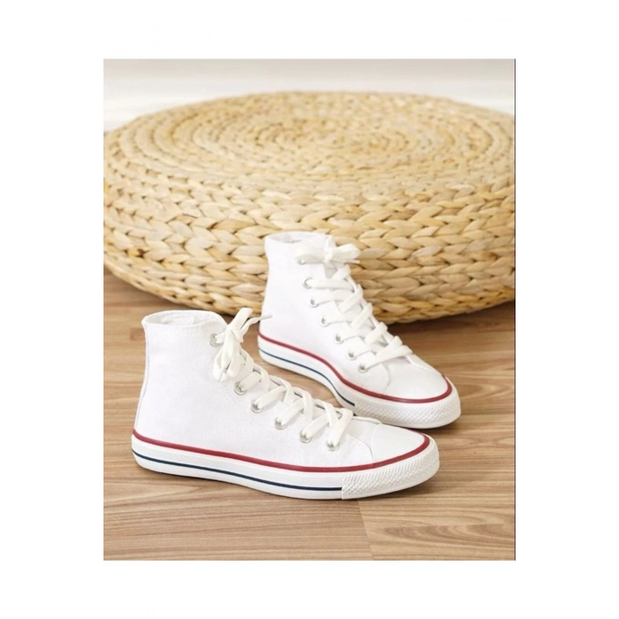 Unisex Cnv Uzun Beyaz Spor Ayakkabı