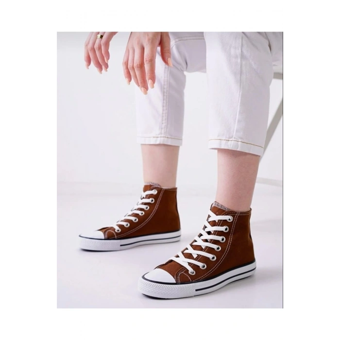 Unısex Cnv Uzun Kahverengi Spor Ayakkabı