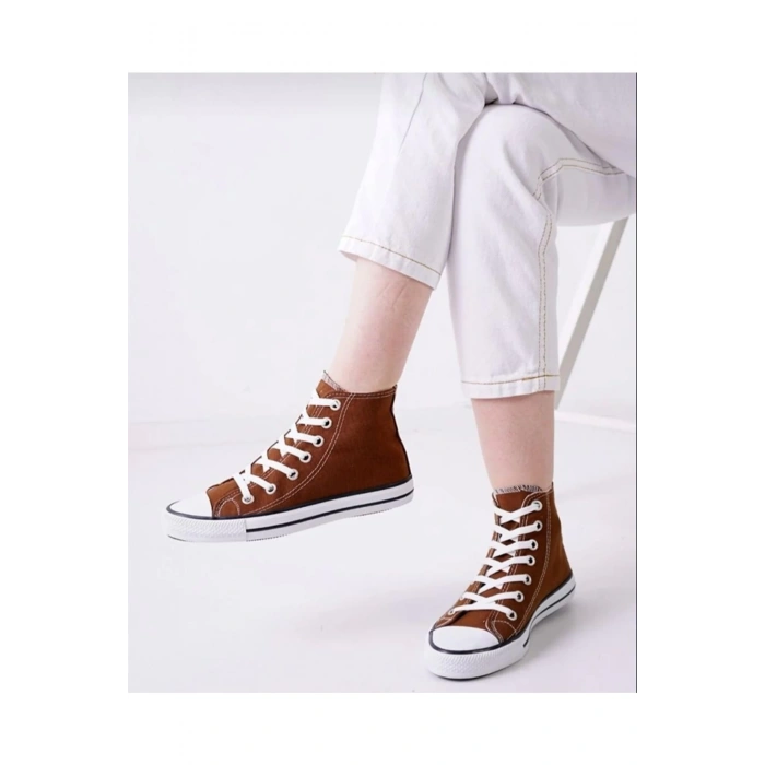 Unısex Cnv Uzun Kahverengi Spor Ayakkabı