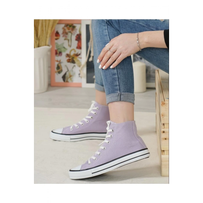 Cnv Uzun Lila Spor Ayakkabı