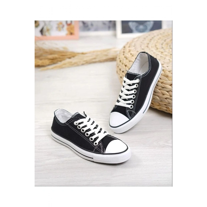 Unisex Cnv Siyah Spor Ayakkabı