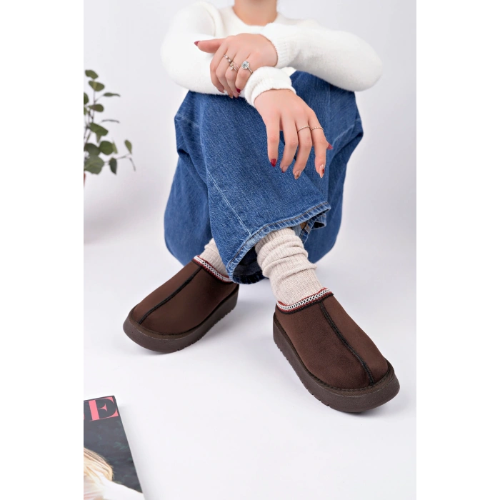 UCC ACI KAHVE KADIN YÜKSEK TABAN TERLİK