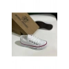 Unisex Günlük Keten Rahat Beyaz Bebek & Çocuk Sneaker Convers Spor Ayakkabı