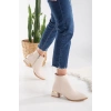 Bilalim 0501 Günlük Kadın Bot Sade Topuklu 3 Cm