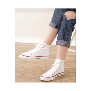 Unisex Cnv Uzun Beyaz Spor Ayakkabı