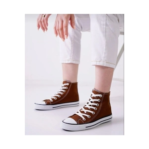 Unısex Cnv Uzun Kahverengi Spor Ayakkabı