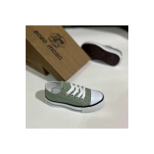 Günlük Keten Rahat Yeşil Bebek Ayakkabı