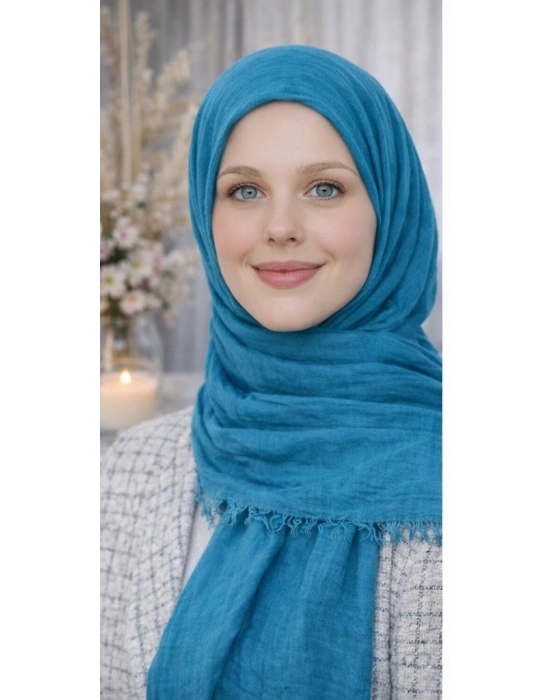 Bürümcük Şal Petrol Yeşili