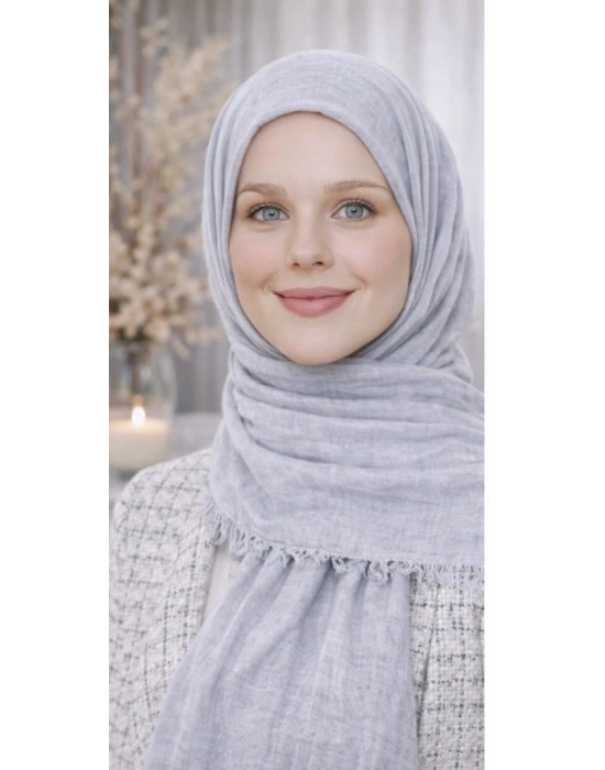 Bürümcük Şal Gümüş