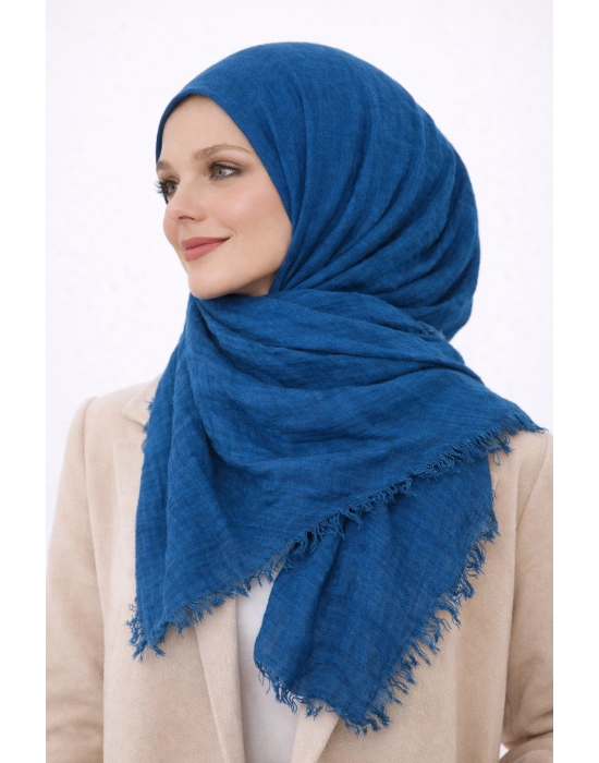 Bürümcük Şal Petrol Mavi