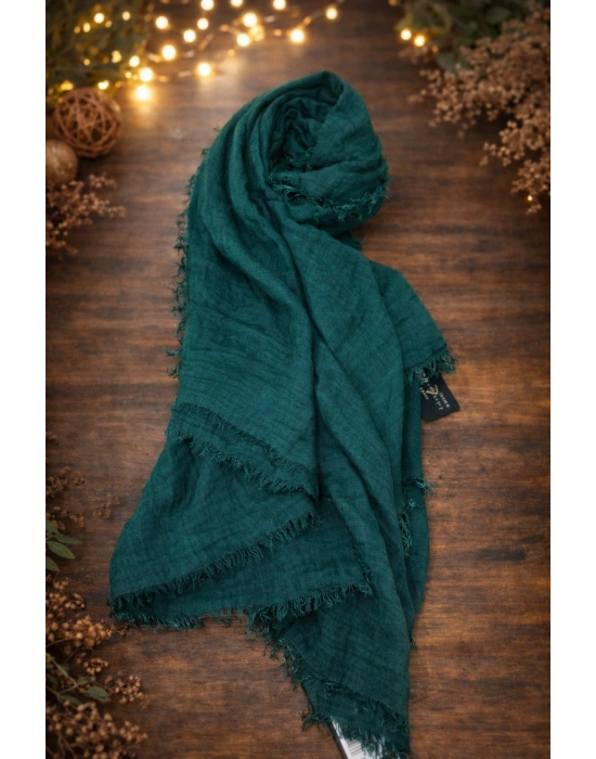 Bürümcük Şal Koyu Yeşil