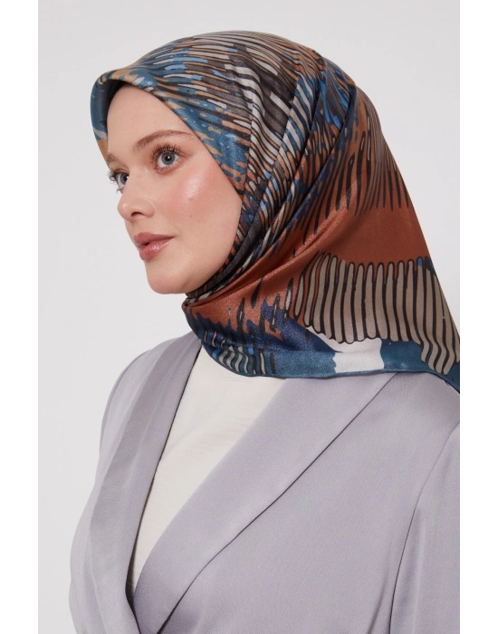 Levidor Kristal Eşarp D1 Petrol Yeşili