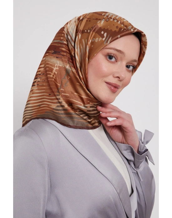 Levidor Kristal Eşarp D1 Kahve