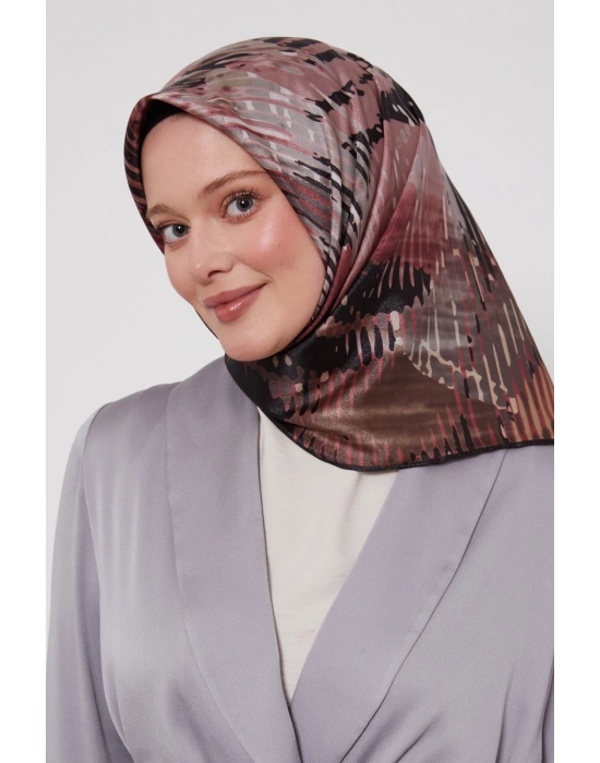 Levidor Kristal Eşarp D1 Siyah Pudra