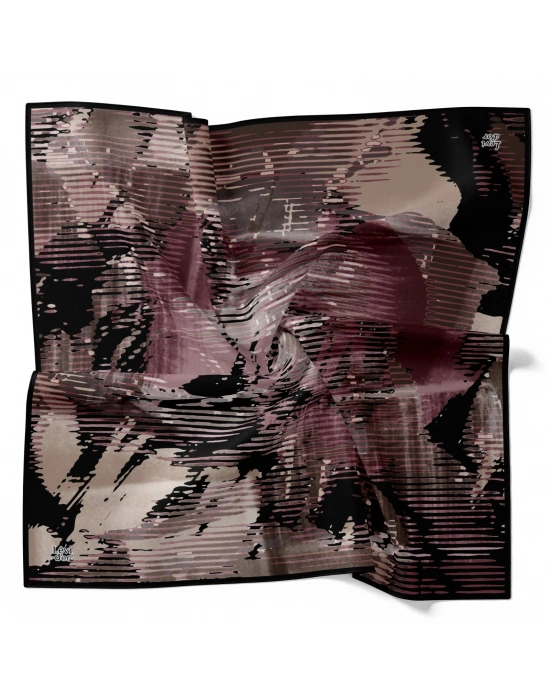 Levidor Kristal Eşarp D1 Siyah Pudra