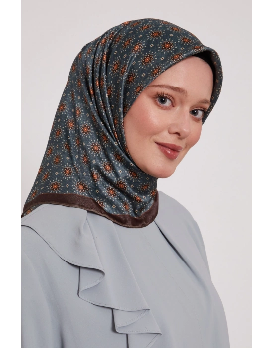 Levidor Kristal Eşarp D2 Petrol Yeşil