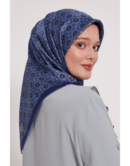 Levidor Kristal Eşarp D2 İndigo Mavi