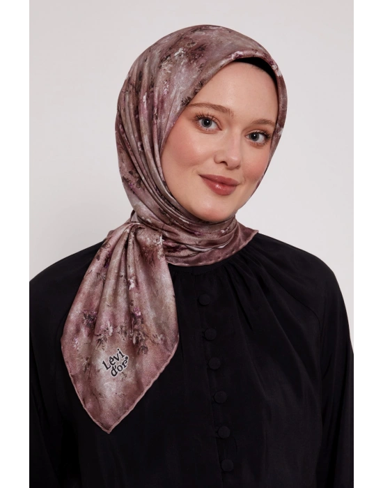 Levidor Kristal Eşarp D3 Gül Kurusu