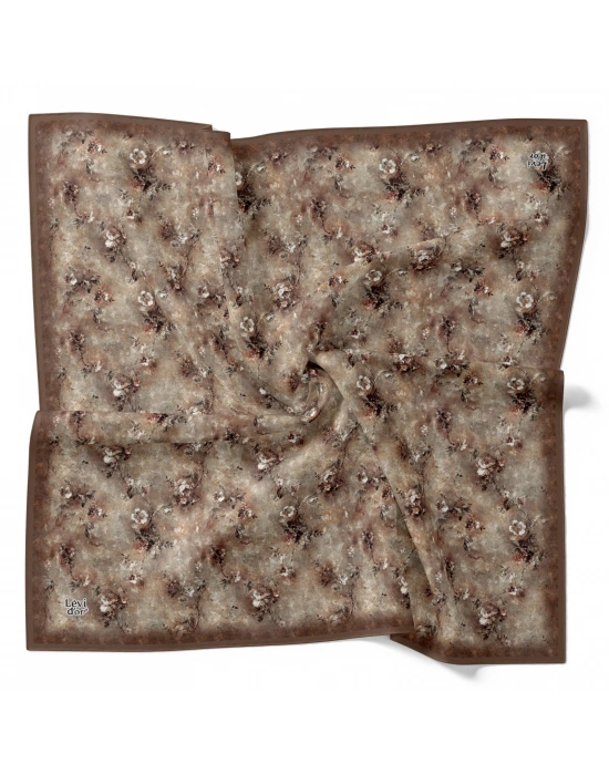 Levidor Kristal Eşarp D3 Kahve