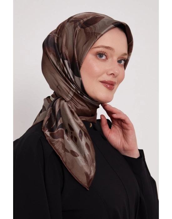 Levidor Kristal Eşarp D4 Kahve