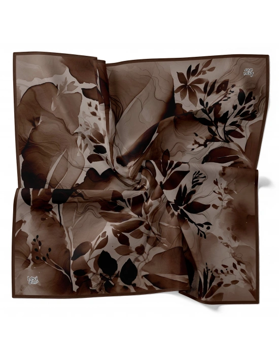 Levidor Kristal Eşarp D4 Kahve