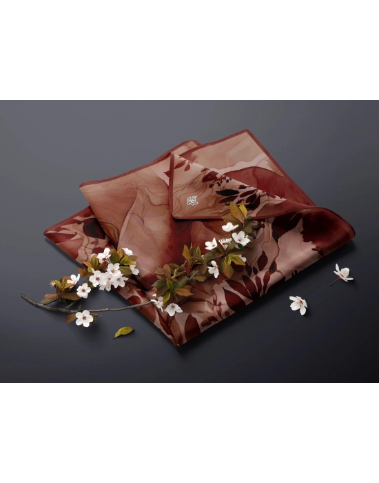 Levidor Kristal Eşarp D4 Bordo