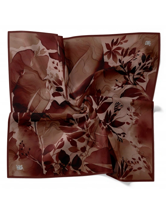 Levidor Kristal Eşarp D4 Bordo