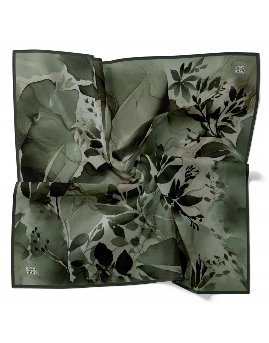 Levidor Kristal Eşarp D4 Haki