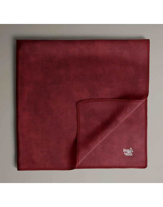 Levidor Kristal Eşarp Bulut Desen Bordo