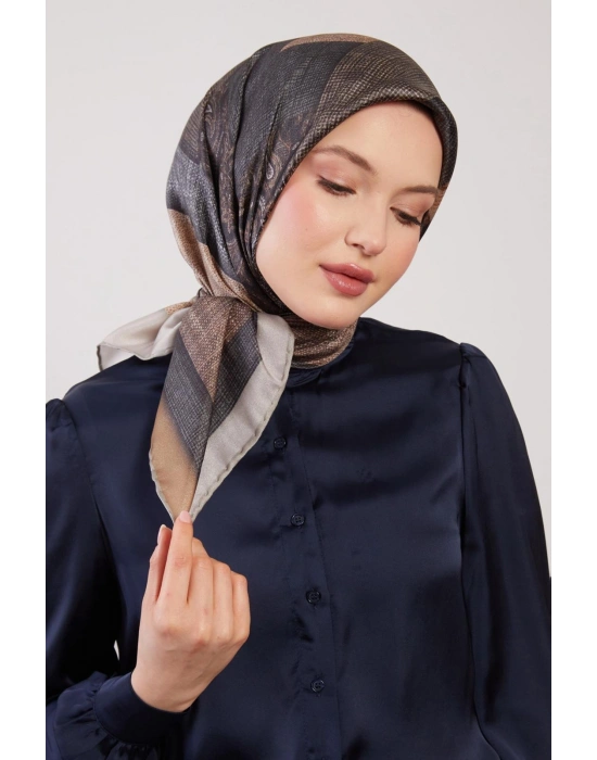 Levidor Kristal Eşarp D5 Vizon Gri