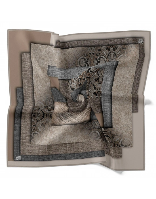 Levidor Kristal Eşarp D5 Vizon Gri