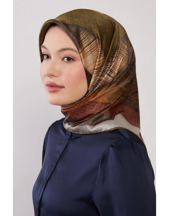 Levidor Kristal Eşarp D5 Haki