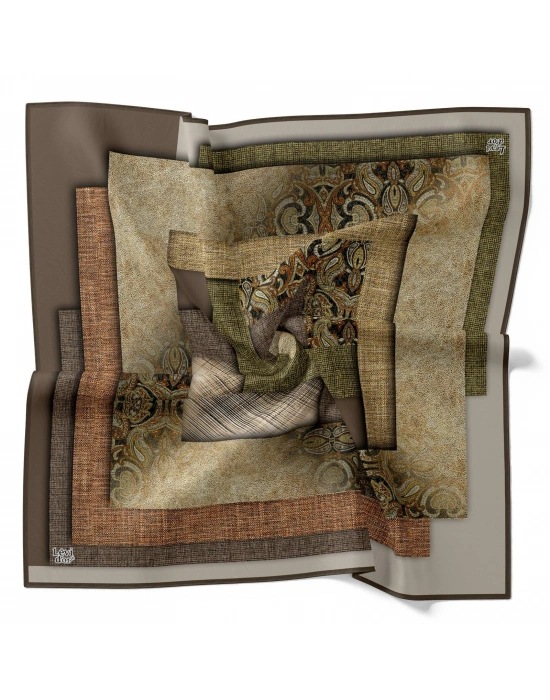 Levidor Kristal Eşarp D5 Haki