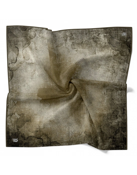 Levidor Tensel Eşarp Batik Desen HAKİ