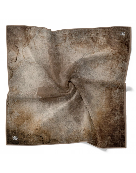 Levidor Tensel Eşarp Batik Desen Vizon