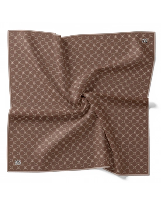 Levidor Kristal Eşarp D6 Karamel