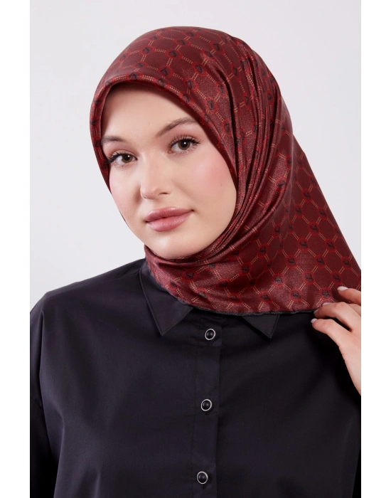 Levidor Kristal Eşarp D6 Bordo