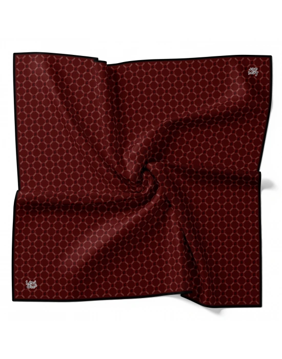 Levidor Kristal Eşarp D6 Bordo