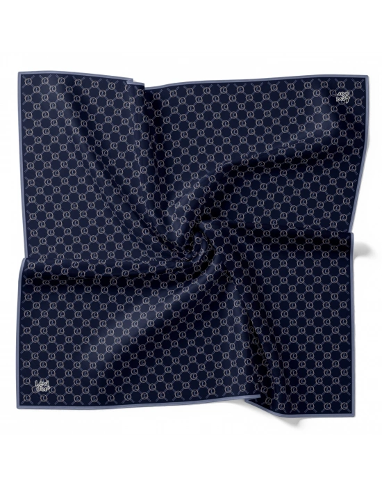 Levidor Kristal Eşarp D6 Lacivert Mavi