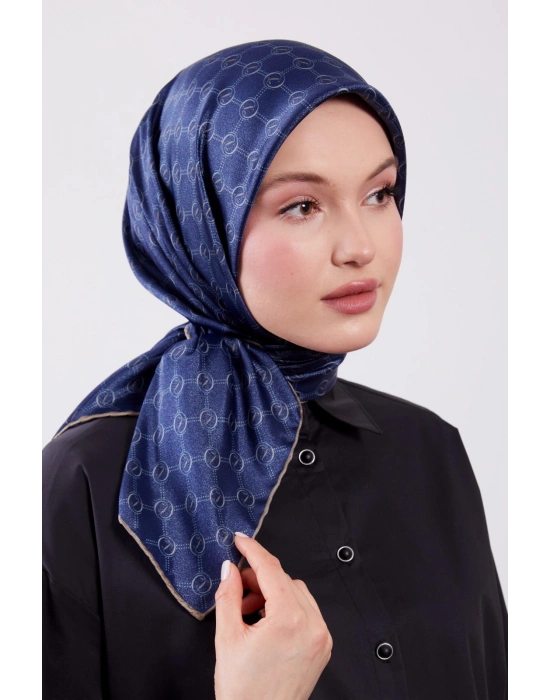 Levidor Kristal Eşarp D6 Lacivert