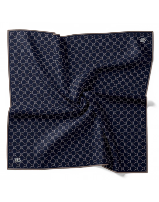 Levidor Kristal Eşarp D6 Lacivert