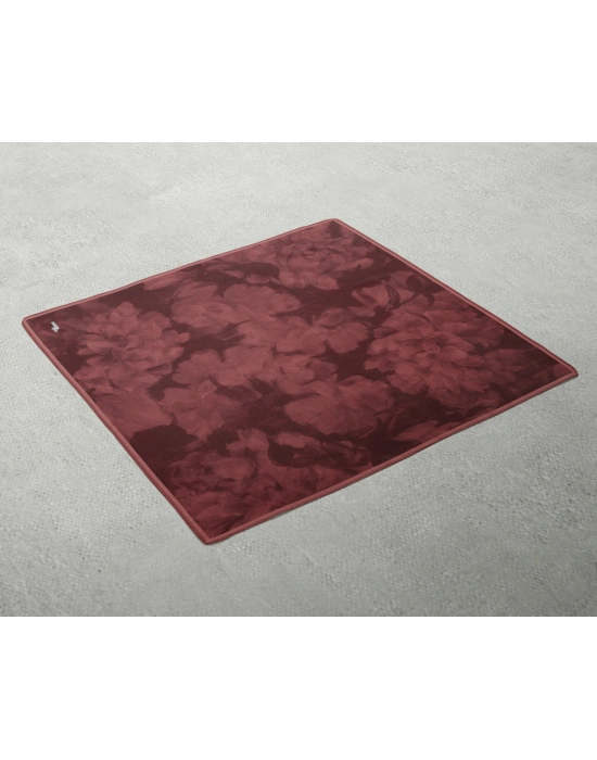 Bonjela Soft Eşarp D2 Çiçek Desen Gülkurusu