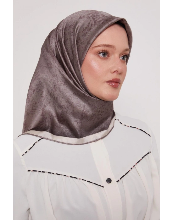 Levidor Kristal Eşarp Bulut Batik Gri