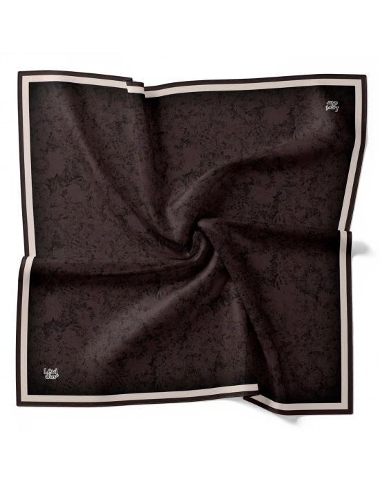 Levidor Kristal Eşarp Bulut Batik Mocha