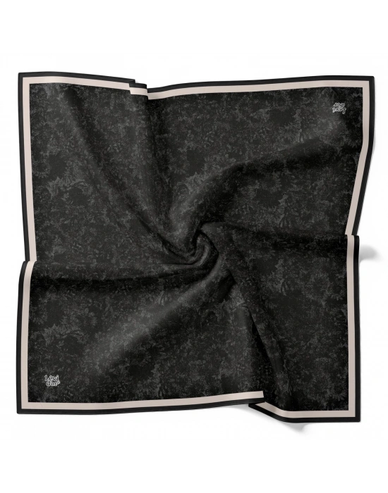 Levidor Kristal Eşarp Bulut Batik Antrasit