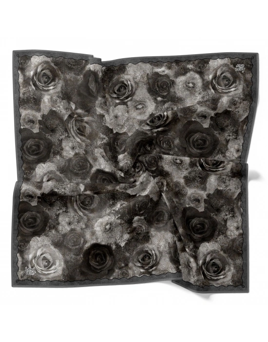 Levidor Kristal Eşarp Gül Desen Nefti