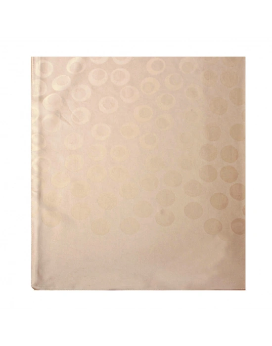 Şehri Şal Puantiye Desen Jakarlı Şal Bej