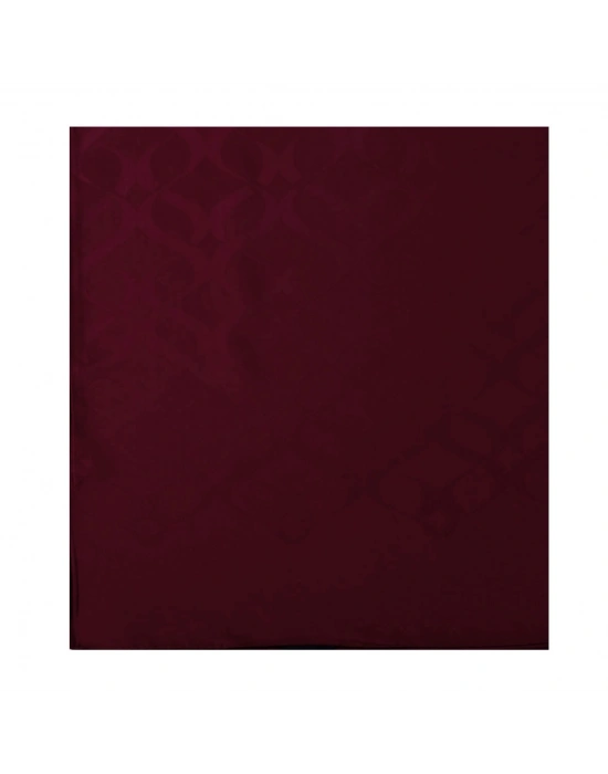 Şehri Şal Zincir Desen Jakar Şal Mürdüm